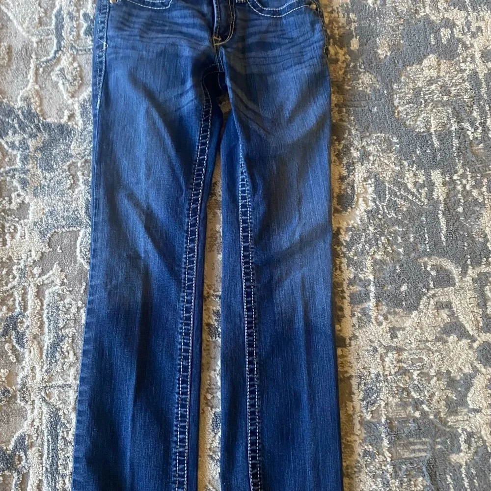Ariat Dark Blue Denim Jeans—two pair! - Picture 3 of 5